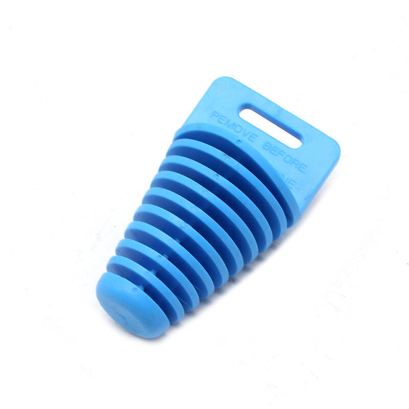 Motorcycle rubber plug exhaust pipe muffler muffler wash plug suitable for off-road bicycles Q