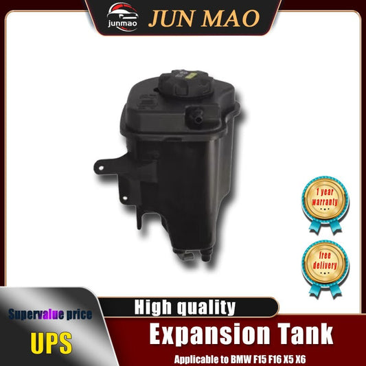 for BMW F15 F16 E70 X5 X6 Radiator expansion tank fluid reservoir 17138621092 Q