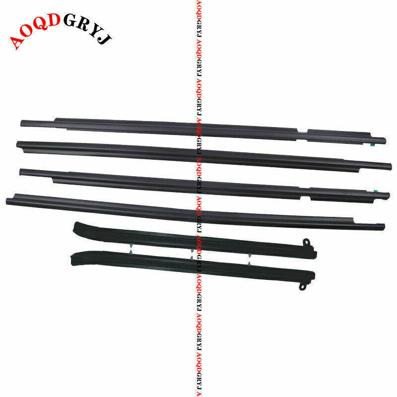 for Toyota for Land Cruiser Prado GX470 2003-09 QuarterDoor Belt Moulding Black