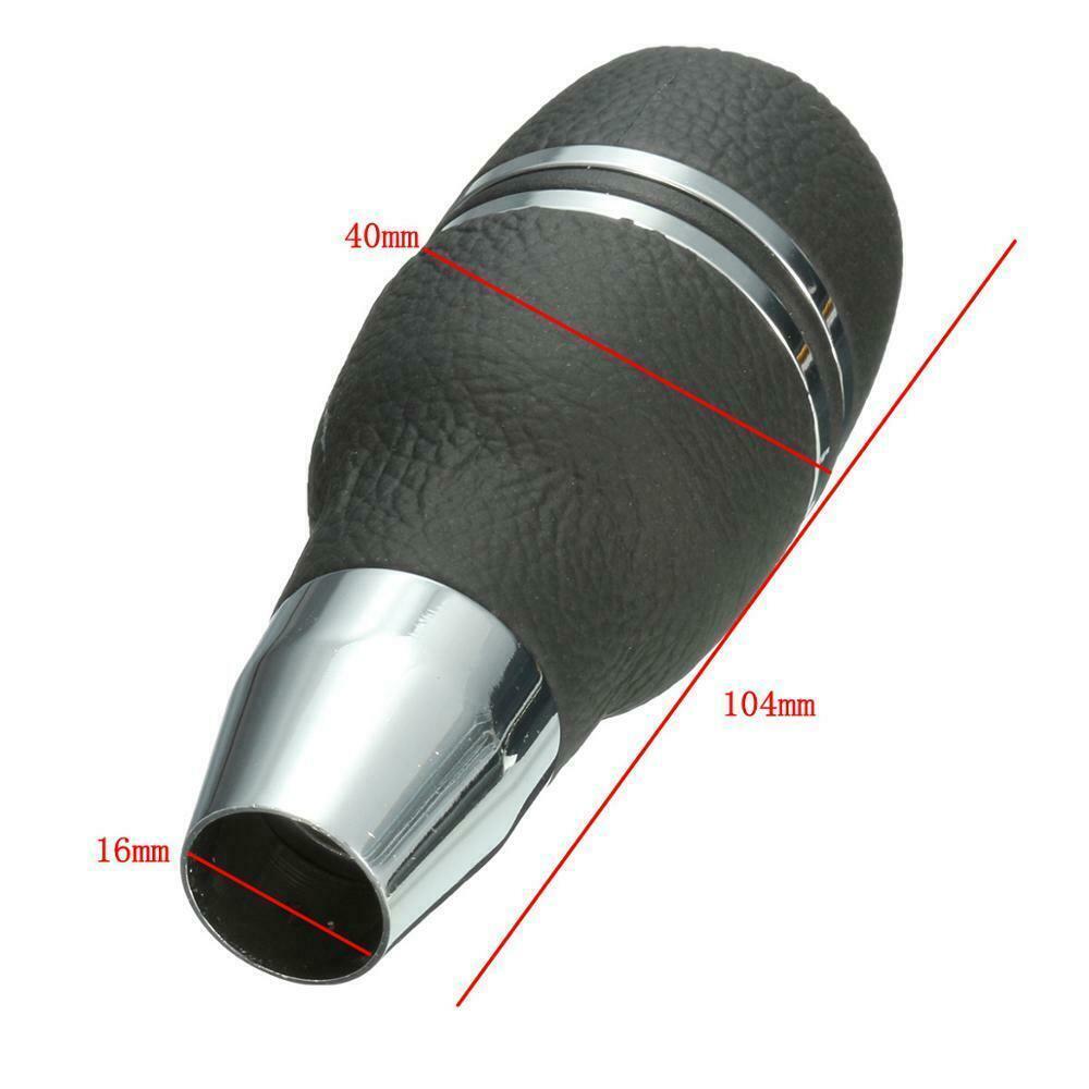 Automotive gear shift lever with 3 adapters, aluminum automatic n