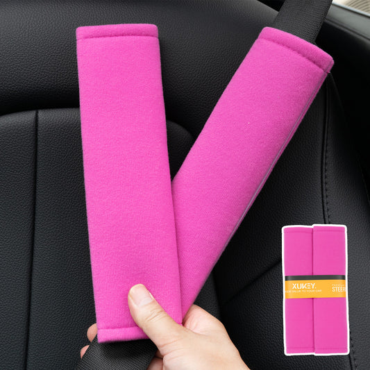 Set of 2 for seat belt belt pad car for seat belt protector car belt belt protection pink Q