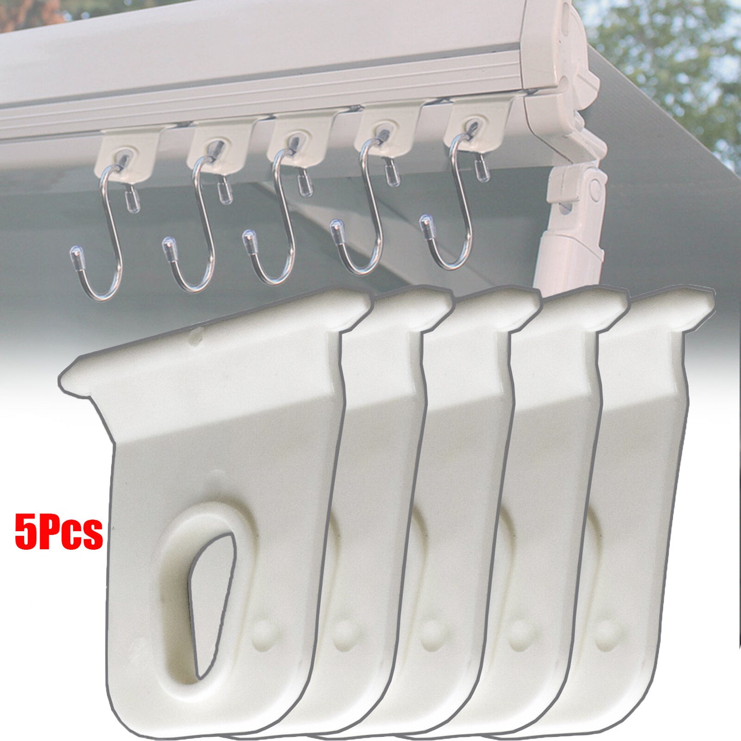 Awning Hanger Hook-Racks Tool Clothes Hook For RV Camper/ Caravan Accessories X5 Q