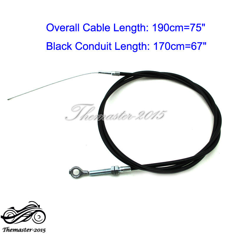Throttle Cable 75 Long 67 Casing 8251 For American Sportworks Manco Go Kart Q