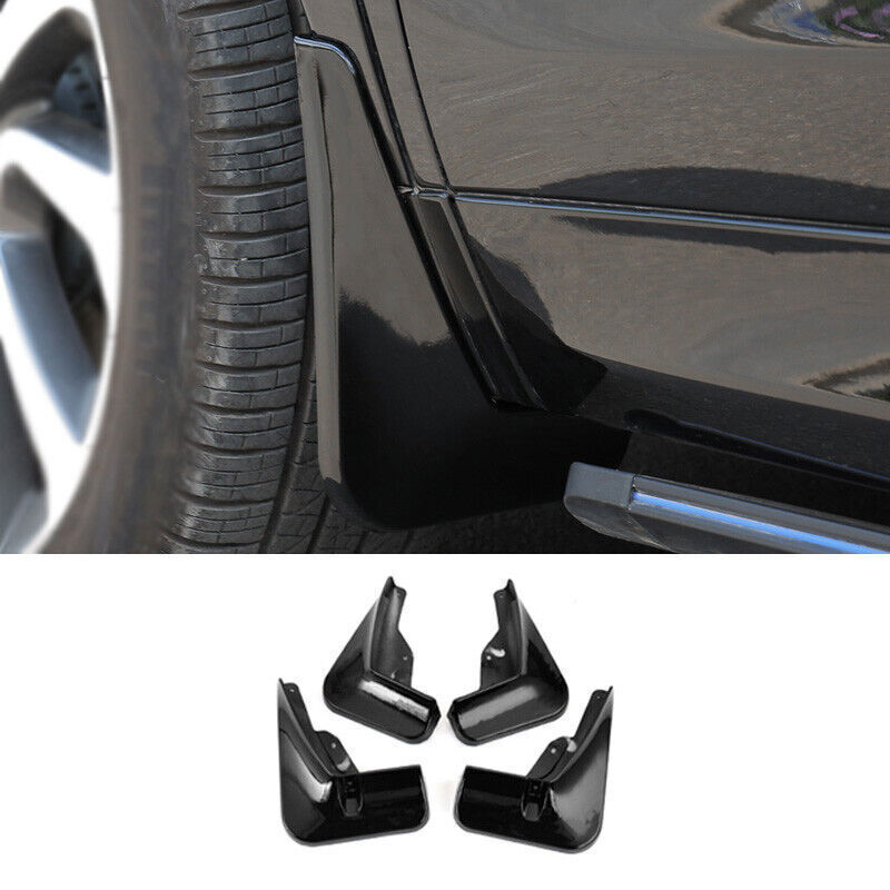 4X Gloss Black Front Rear Mud Flap Splash Guard Fit For Discovery Sport 2020-25