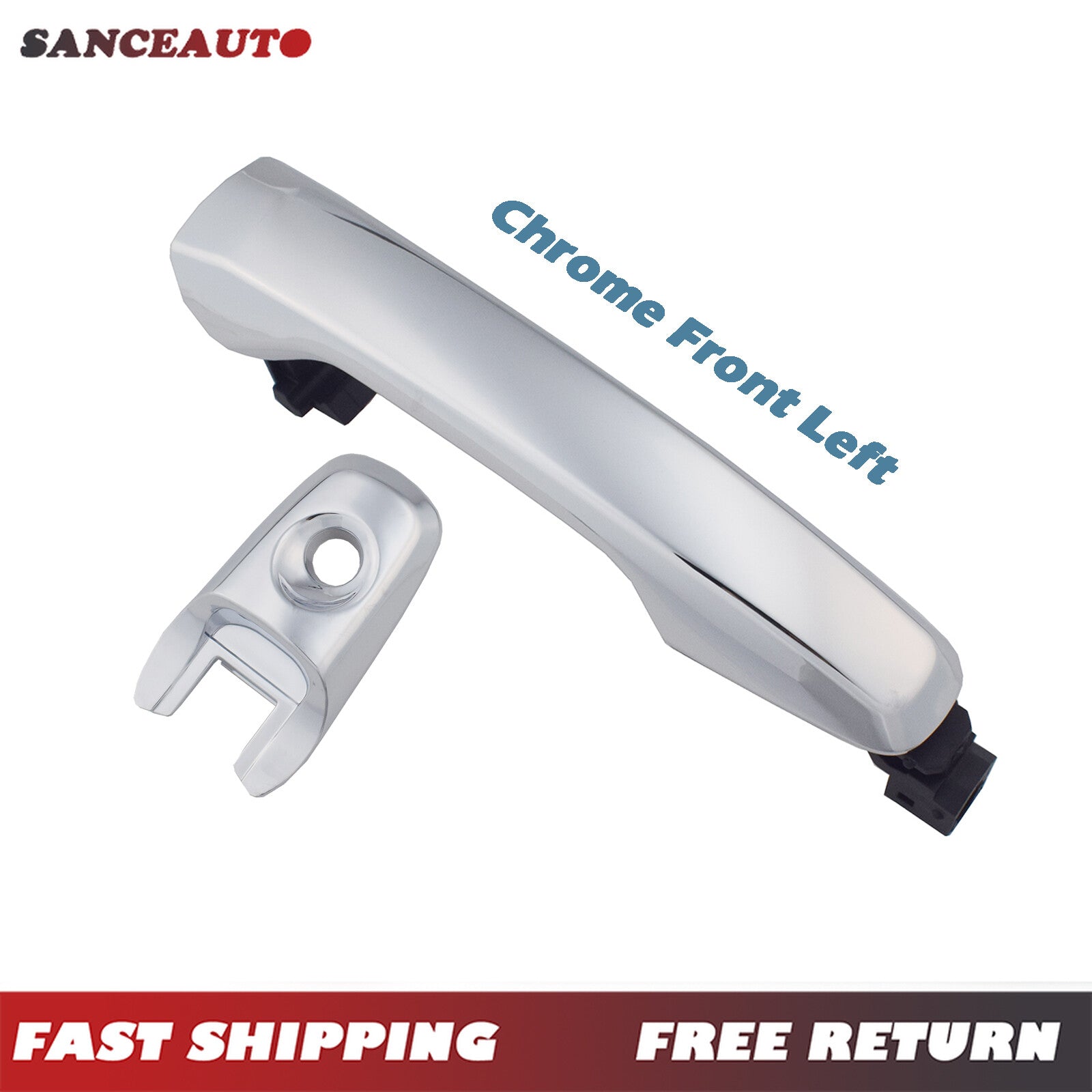 Chrome front left exterior door handle for Explorer Edge 11-14 (New) n