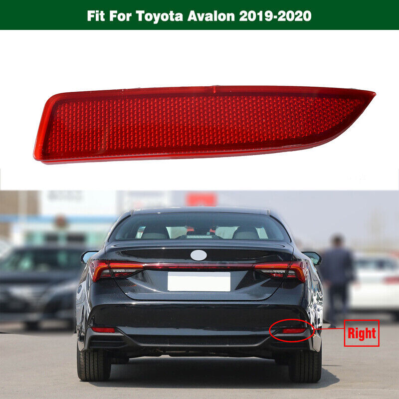 Right Rear Bumper Reflector Tail Light Lamp Fit for Toyota for Avalon 2019-2020 1PCS Q