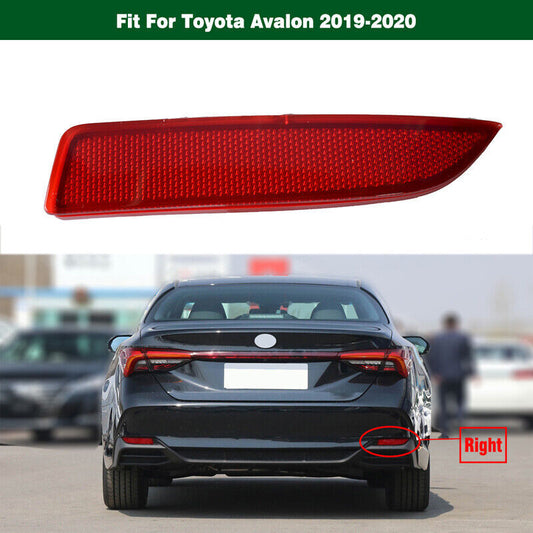 Right Rear Bumper Reflector Tail Light Lamp Fit for Toyota for Avalon 2019-2020 1PCS Q