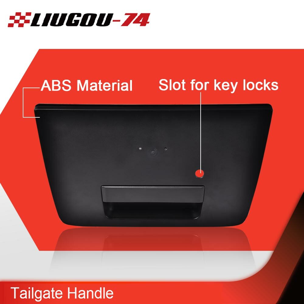 906067S200 tailgate rear door handle is suitable for Titan 2004-12 black new- v