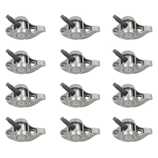for Chevy Silverado 1500 for GMC Savana 2500 4.3L V6 Roller Rocker Arm Set of 12 CT Q