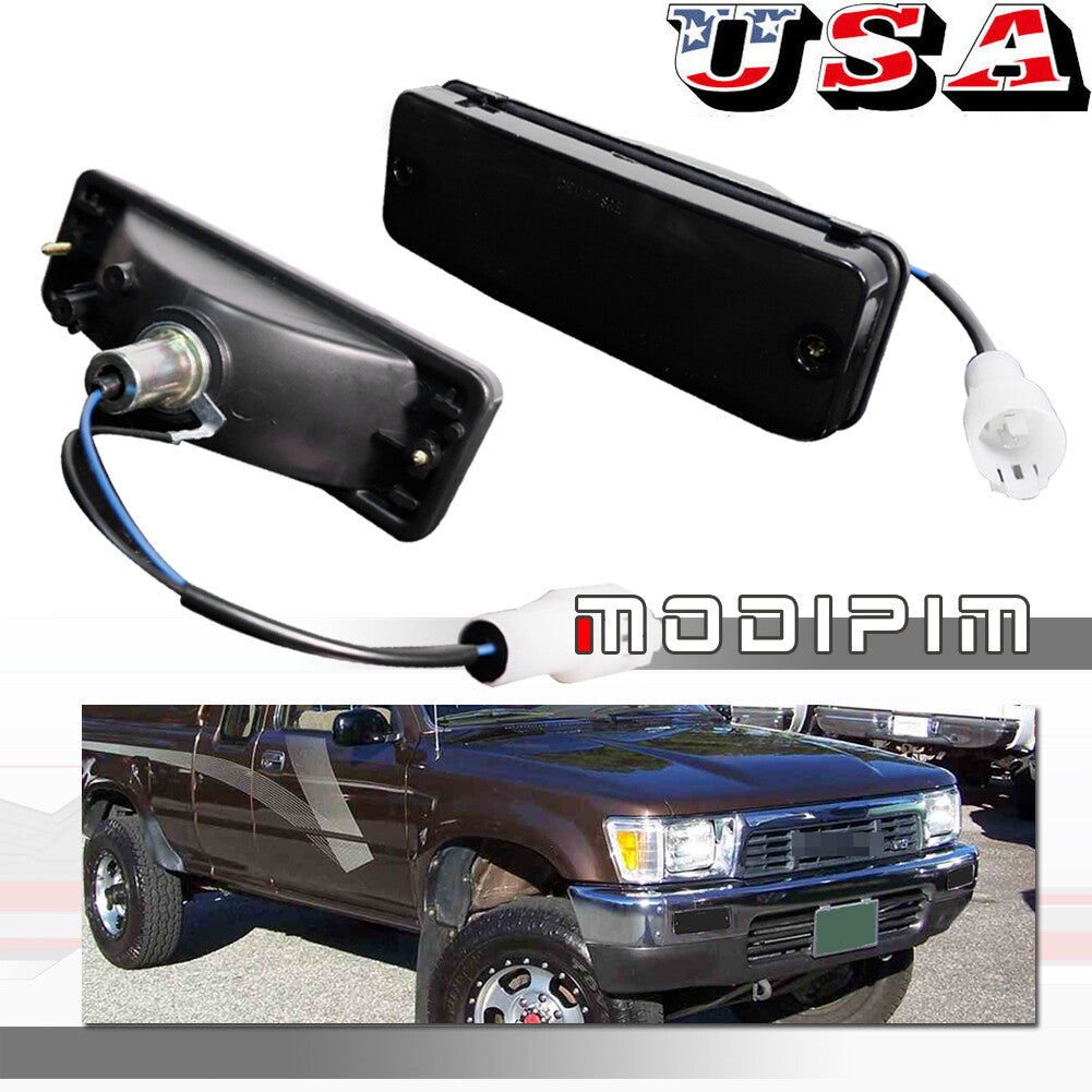 Front bumper trim cover for 1984 - 1989 for pickup 4Ruuner turn signal light - v