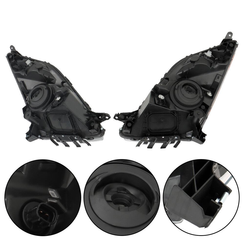  LED headlights for 2007-2011 W204 C-Class DRL headlight upgrade 