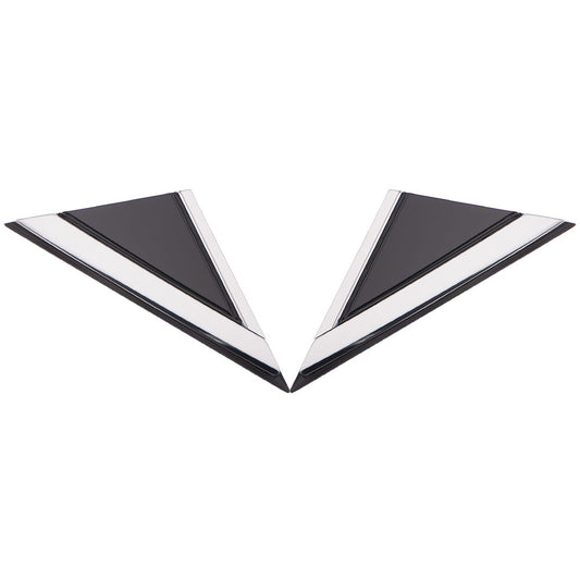 2 Rear View Mirrow Triangle Moldings for 2010-16 for Cadillac SRX Left  Right Front