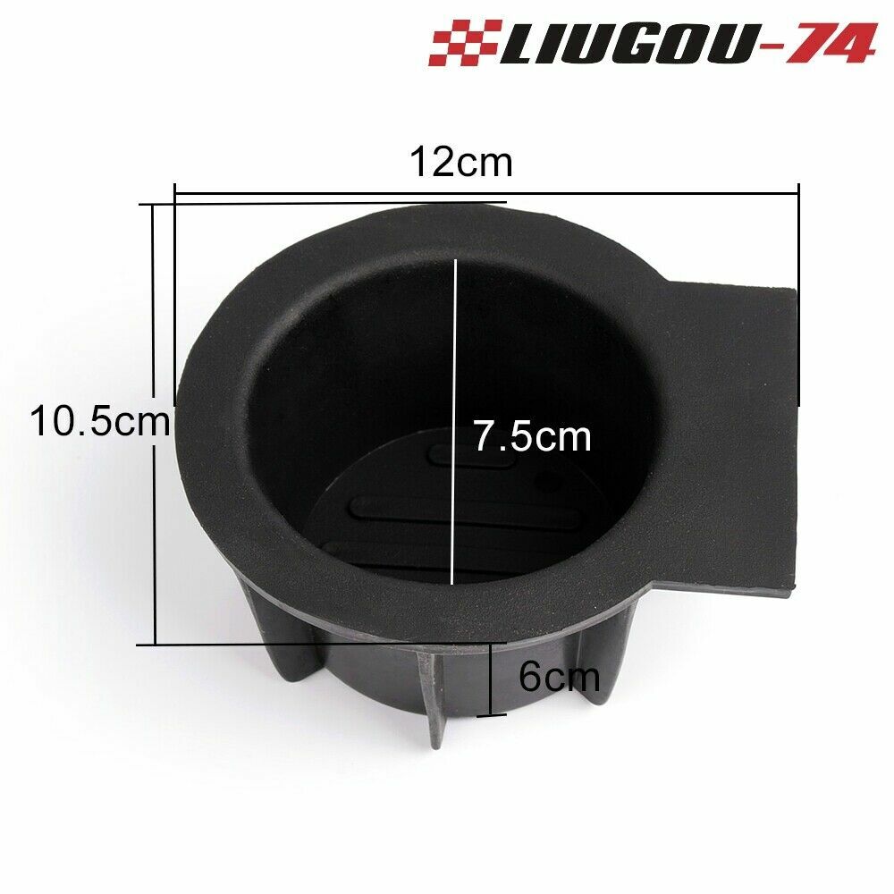 2-Piece Console Cup Holder Insert Liner Fits  for ford  F-150 Expedition for Navigator Q