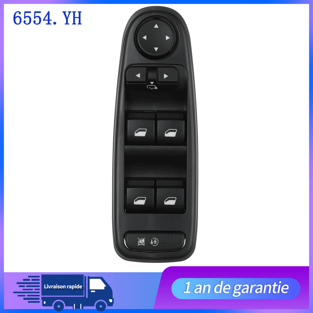 COMMANDE BOUTON LEVE VITRE AVANT GAUCHE POUR C4 PICASSO  GRAND C4 PICASSO NEUF