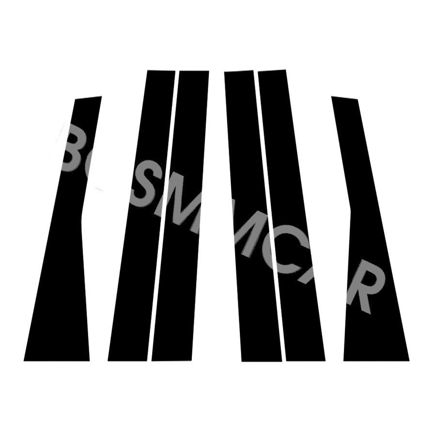 Car B C Pillar Post Cover Protector Trim Fit for Jeep for Grand Cherokee 2011-2021