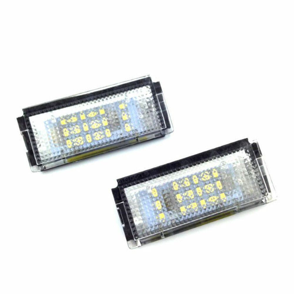 2Pcs Rear Tailgate LED License Plate Light Fits For 1998-2005 for BMW 3 Series E46 Q