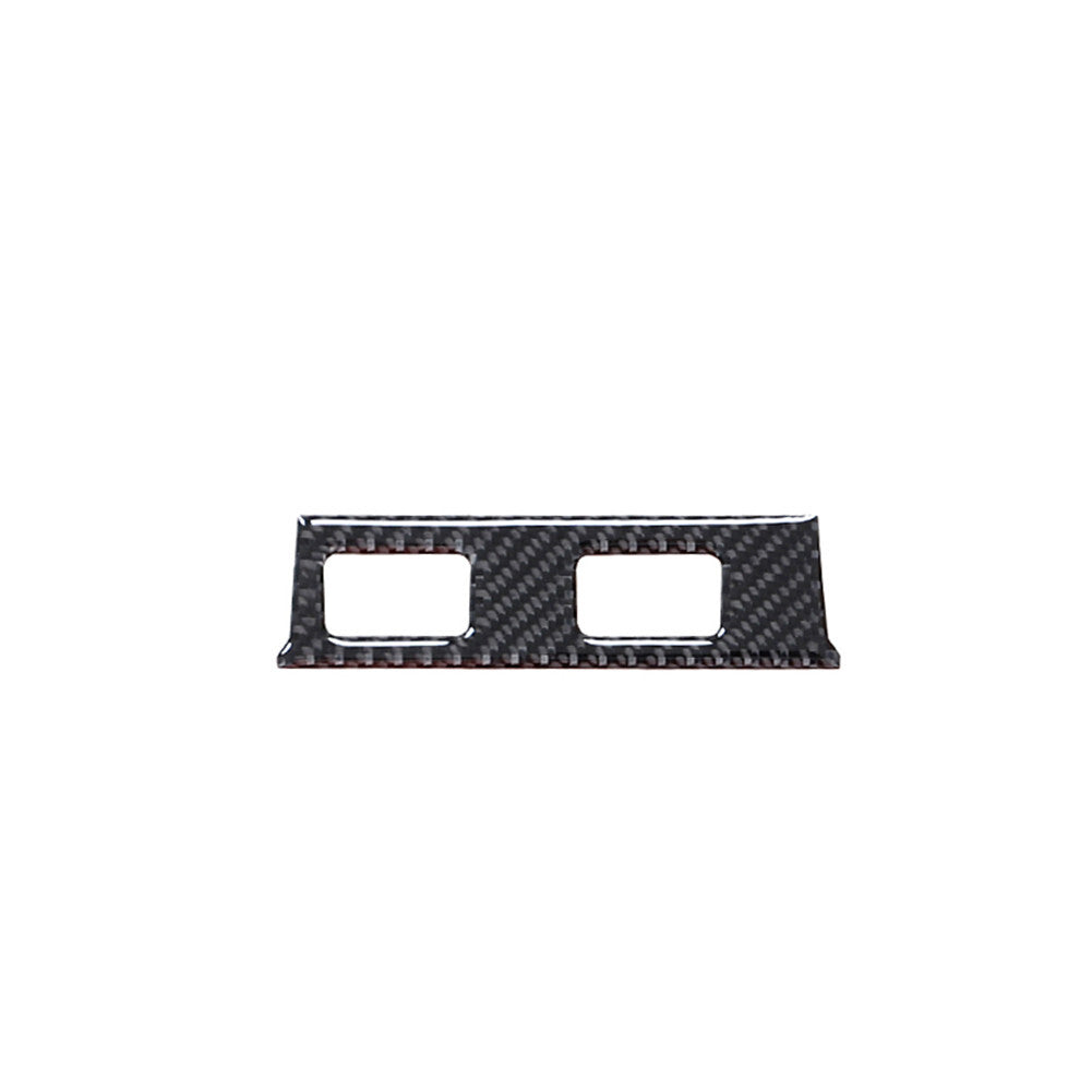 Carbon Fiber Center Air Vent Outlet Lower Part Cover Trim for Volvo V60 2010-17 v