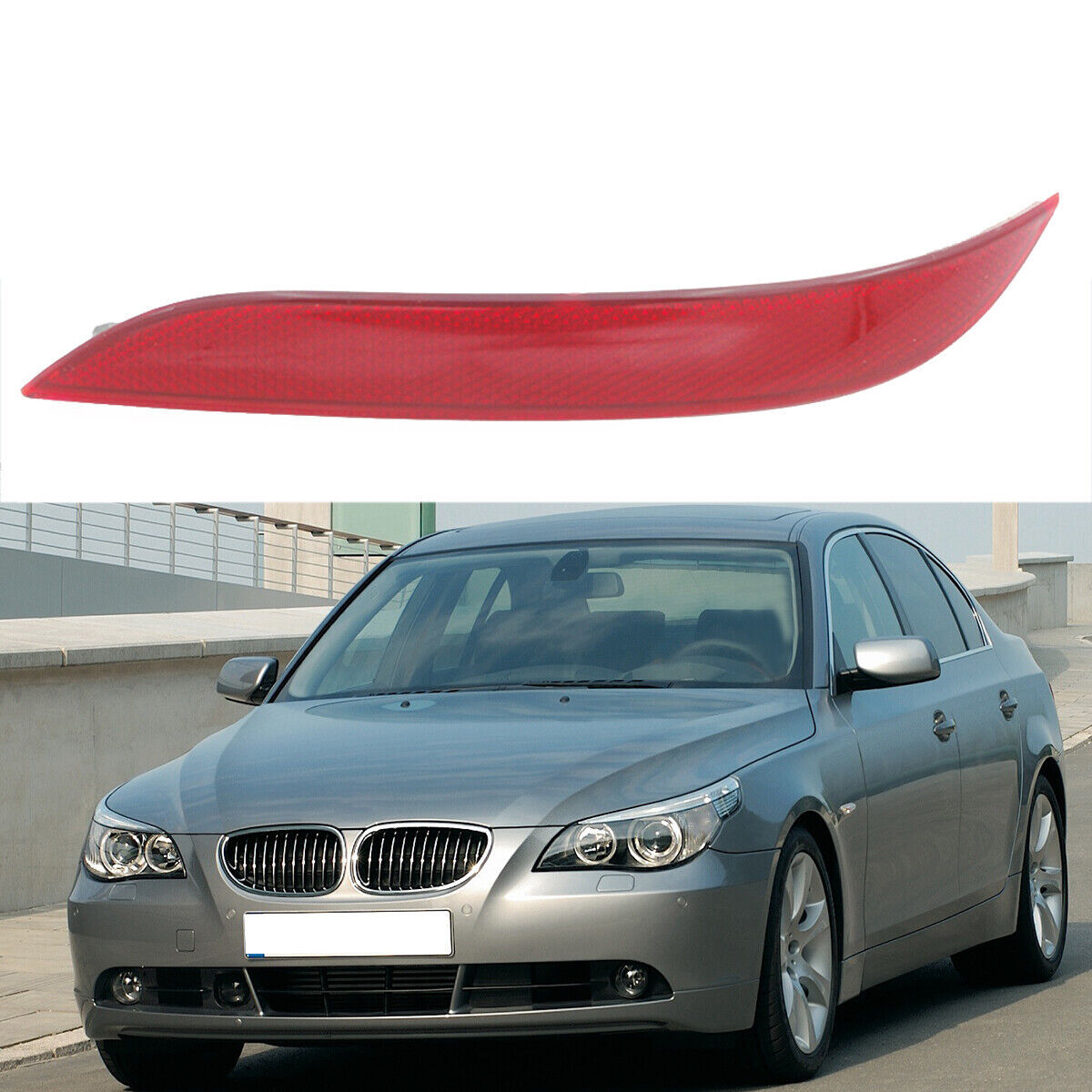 Rear Bumper Lamp Reflector Light Left 63146915039 for BMW 5-Series E60 2003-2007 Q