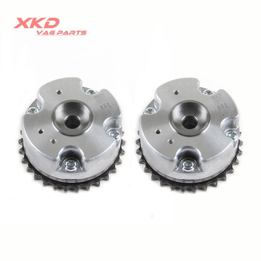 2 Intake Camshaft Adjuster Kit Fit for AUDI for A4 for A5 CAJA CCAA CALB CGWC