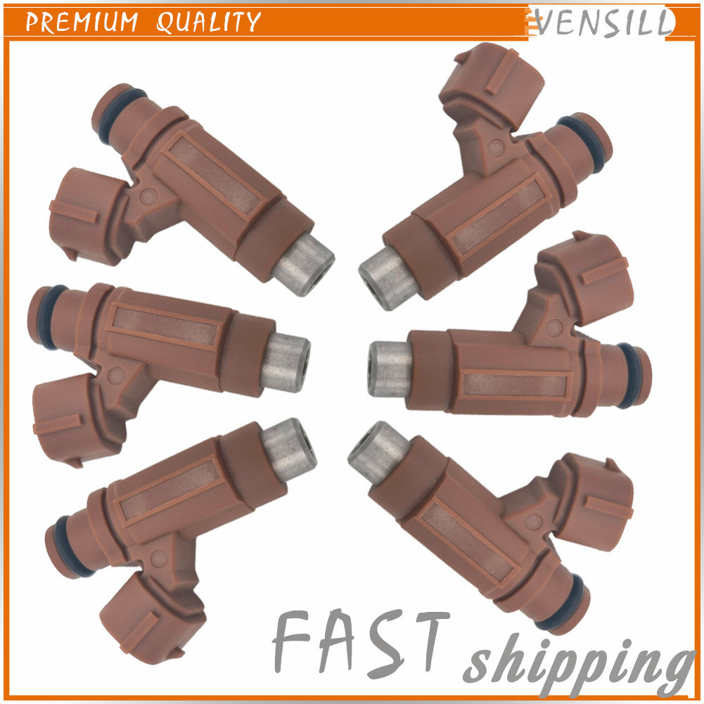 6X Fuel Injector for Suzuki Outboard 200HP 225HP 250HP 300HP 04-23 15710-96J00