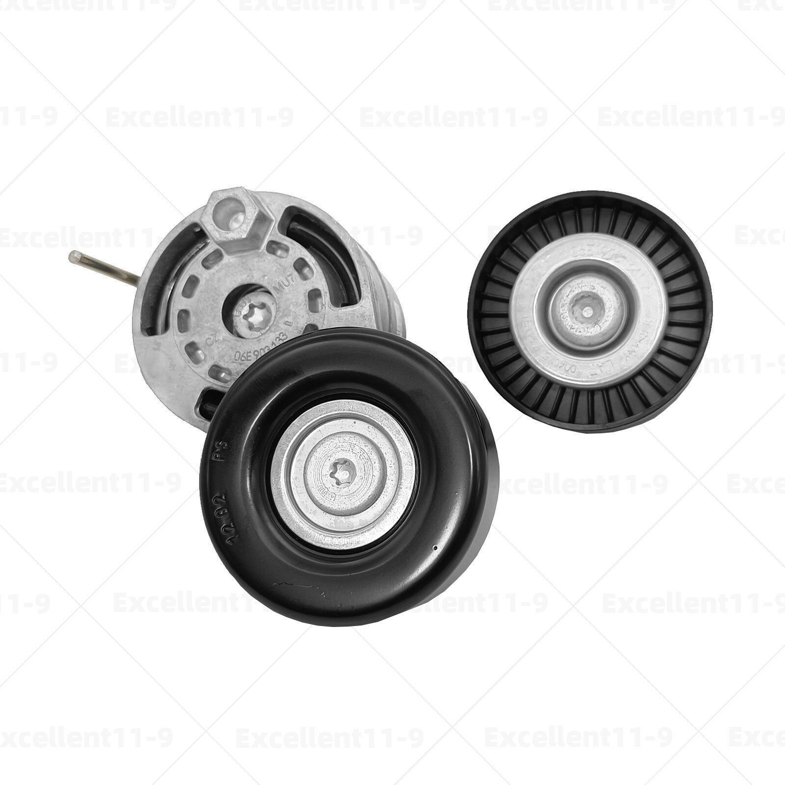 Belt tensioner and belt idler 06E903341G suitable for Audi A4 A5 A6 Q5 BKH CALA 06E903133E- n