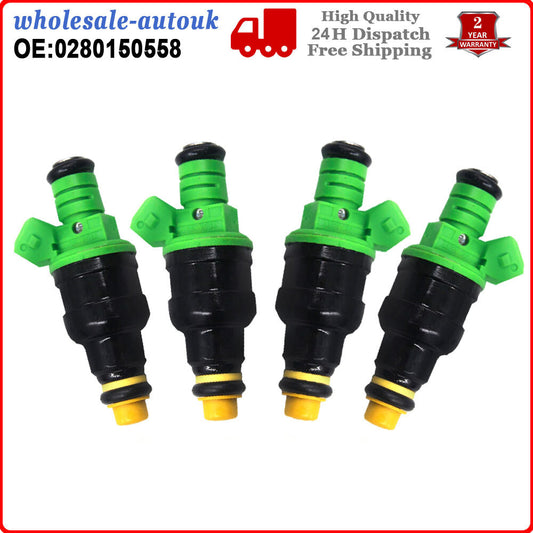 4x for VW for AUDI for BMW for FIAT  for ford  440CC 42LB UPGRADE HI-FLO FUEL INJECTORS 0280150558 Q