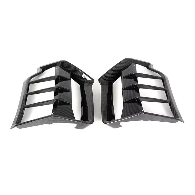 Carbon Fiber V4 Rear Bumper Diffuser Boiler Add-on for Corvette C8 Z51 20-2025