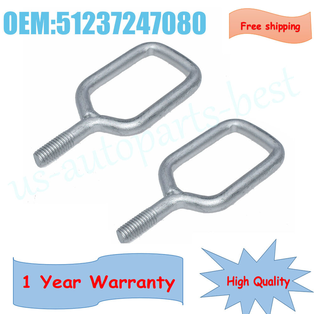 Pair Upper Left + Right Hood Catch Bracket for BMW F22 F23 F30 F33 F80 F83 F87