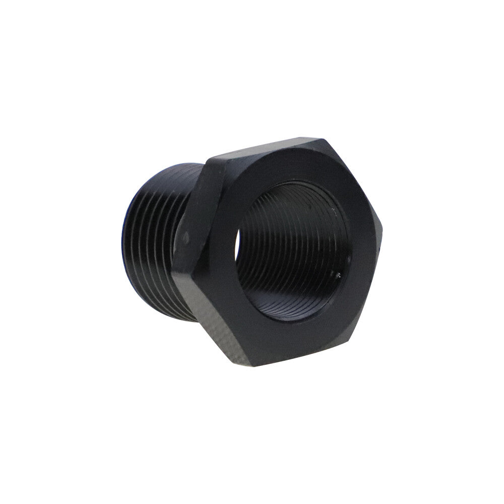 2-Pack Black 5/8-24 to 3/4-16 Automotive Threaded Oil Filter Adapters