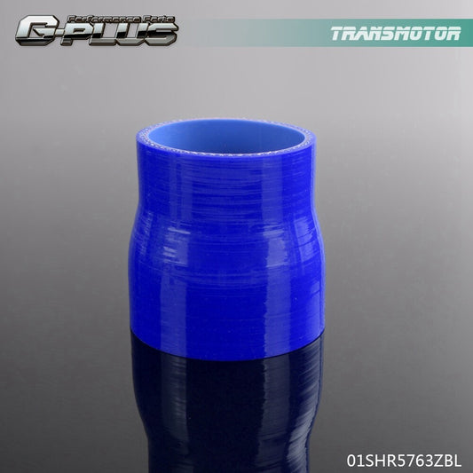 new 57mm-63mm direct-drive gearbox silicone turbine coupler hose, blue.