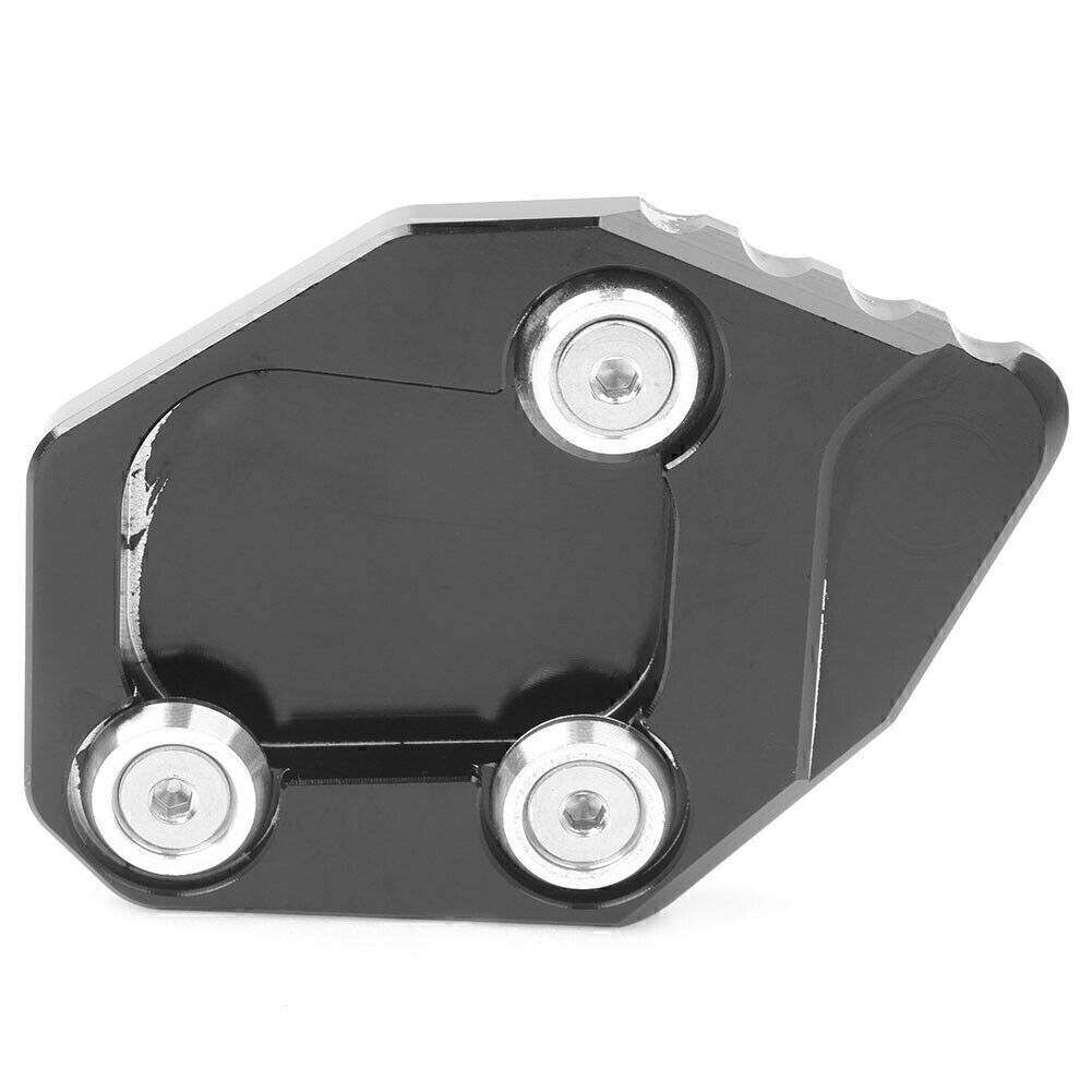 Kickstand Foot Stand Plate Pad Extension for HONDA CBR600RR F5 2007-2015 Black Q