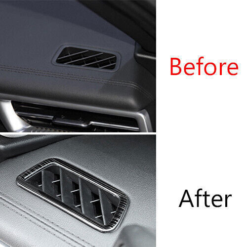 Instrument LR Air Outlet Vent Cover Trim Fit for Kia K5 2021-22 Black Titanium