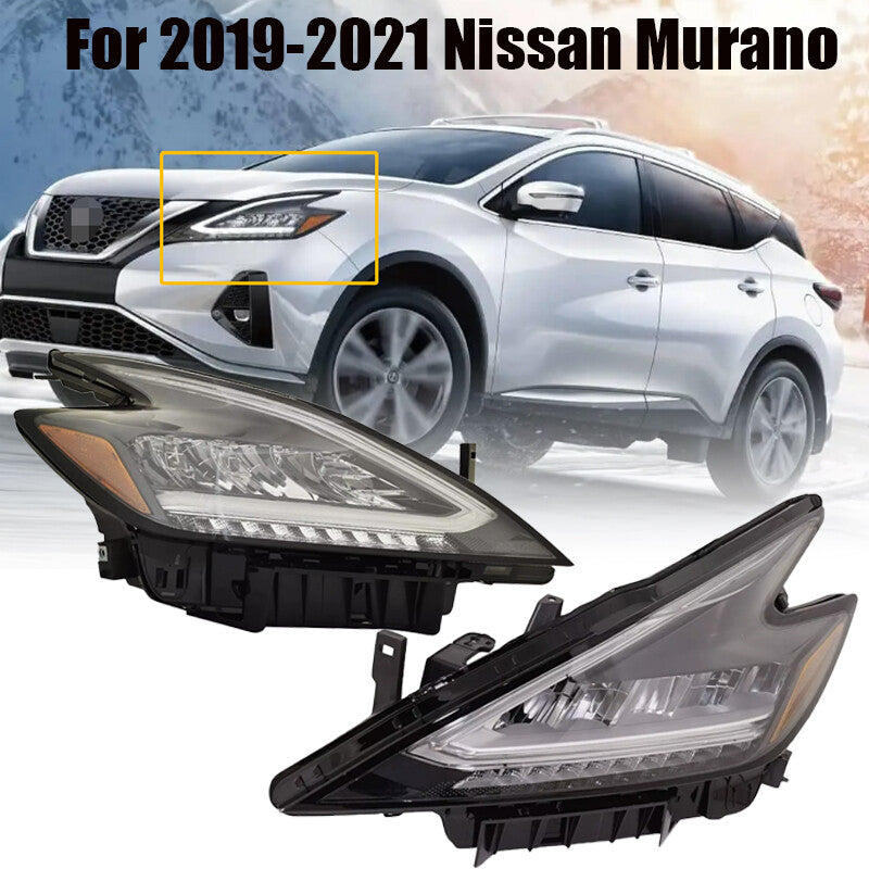Driver and Passenger For 2019 2020 2021 Murano PAIR All LED Head Light n