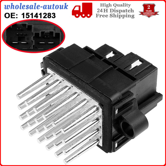 for VAUXHALL ASTRA J INSIGNIA HEATER BLOWER MOTOR FAN RESISTOR RHEOSTAT 13503201 Q