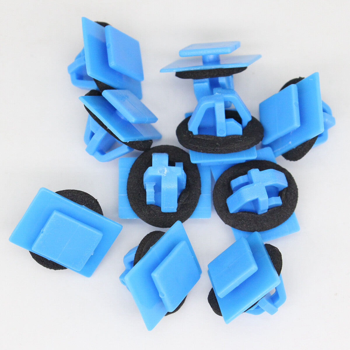 for Kia for Hyundai 87756-1F000 Rocker Panel Retainer Moulding Clips Pack of 10 Blue