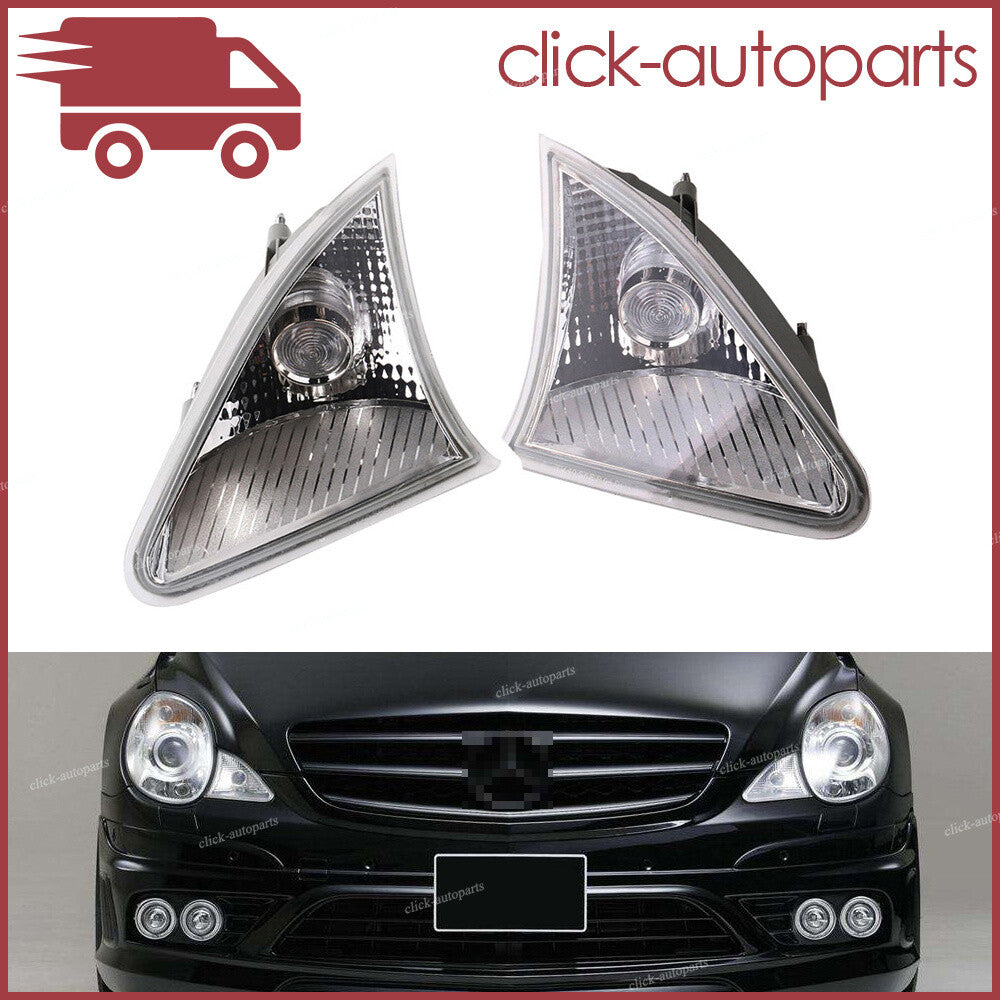 Pair Front Left  Right Position Light Parking Light No Bulb for Benz W251 R350 Q