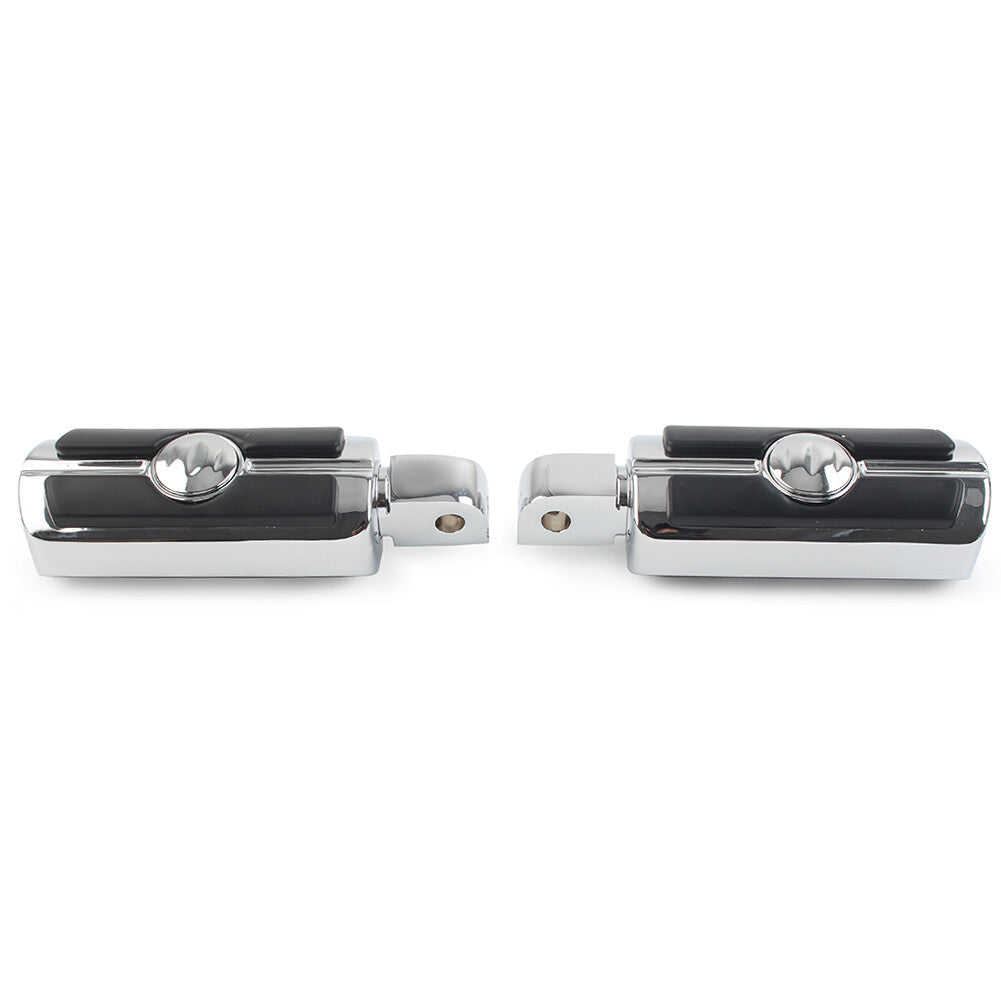 Chrome Motorcycle Footrests Foot Pegs for Honda VTX 1800 2002-2008 2003 Rear