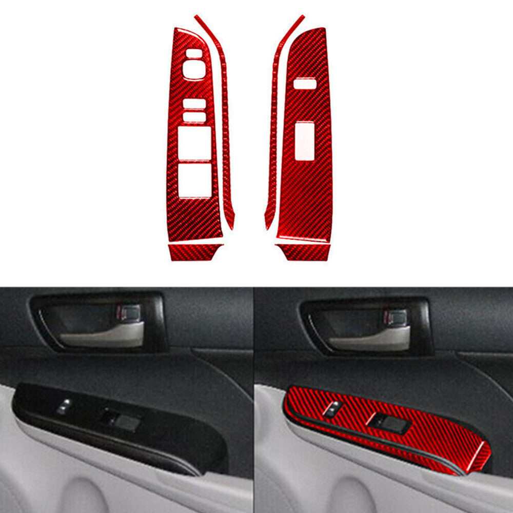 Carbon Fiber Speedometer Surround Frame Cover Trim for Honda Ridgeline 2017-2020 v