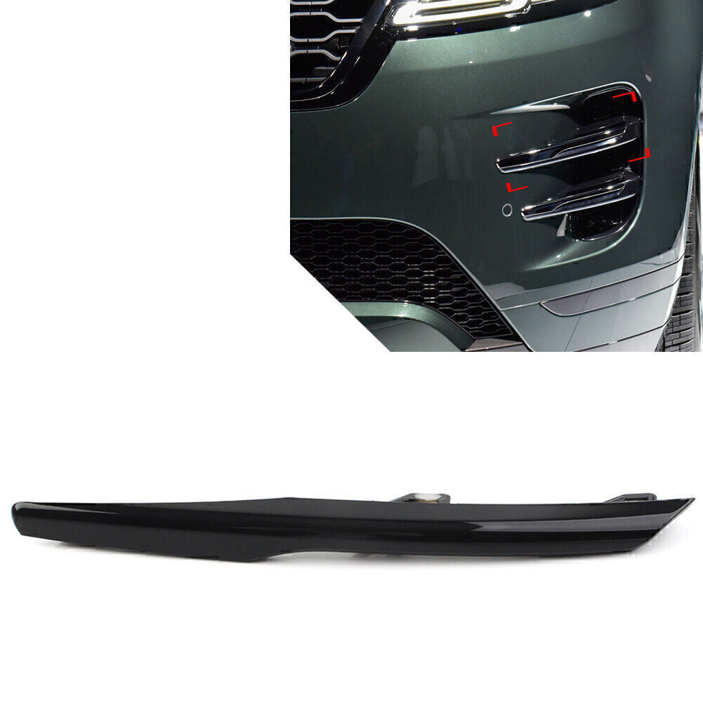 Left Upper Fog Light Lamp Strip Trim for Land Rover for Range Rover Evoque 2020-2022
