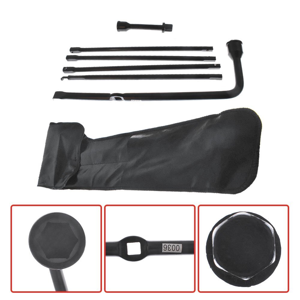 Spare lug wrench tire replacement part for 2007-15 for Dodge for Ram Ext tool kit kit - n