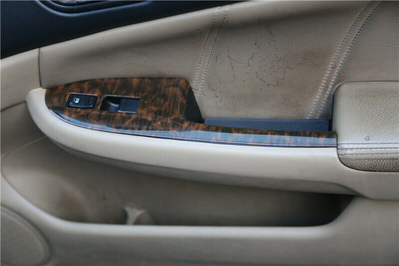 For Altima 2019-2022 ABS Carbon Fiber Gear Shift Shiter Panel Cover Trim v