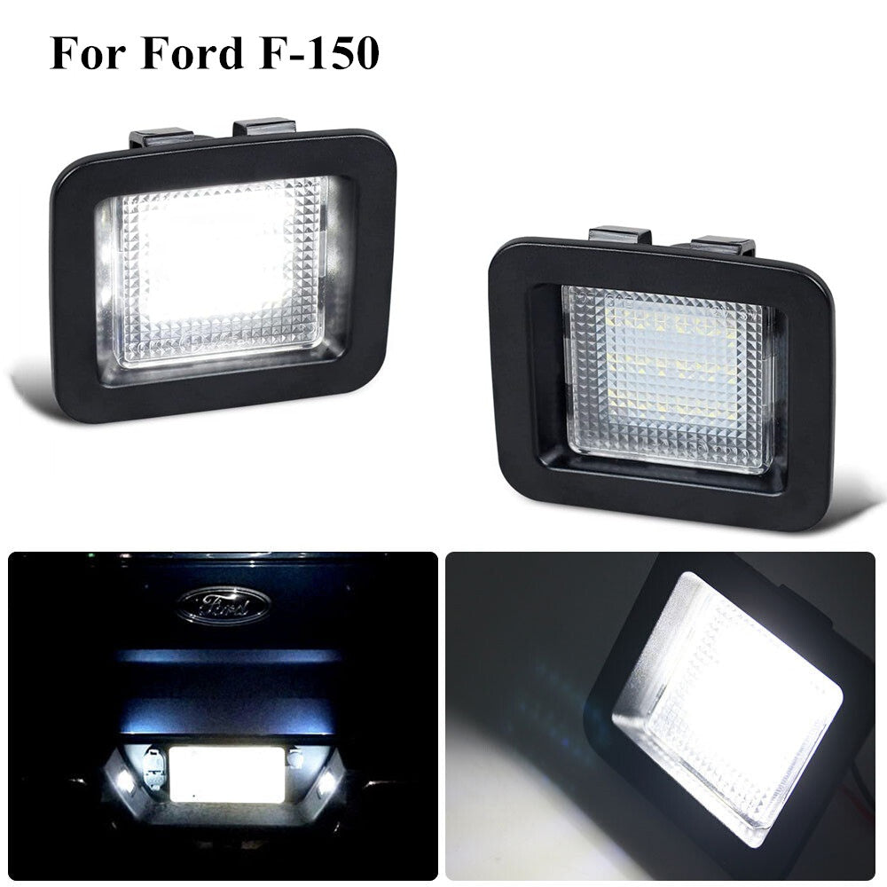 2. Suitable for 2017-2020 18 LED White License Plate Light Label Taillights n