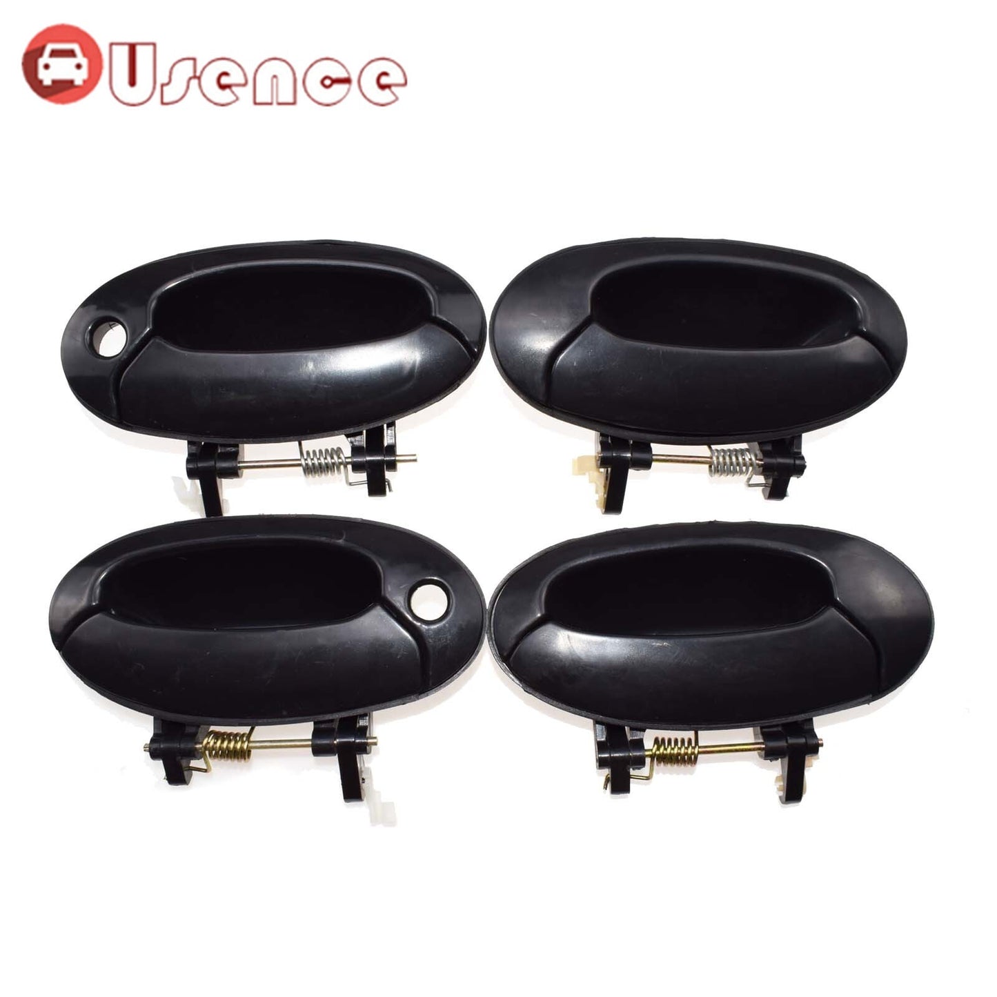 4Pcs Front Rear Left Right Outside Door Handle for Hyundai for Elantra 1996-1998