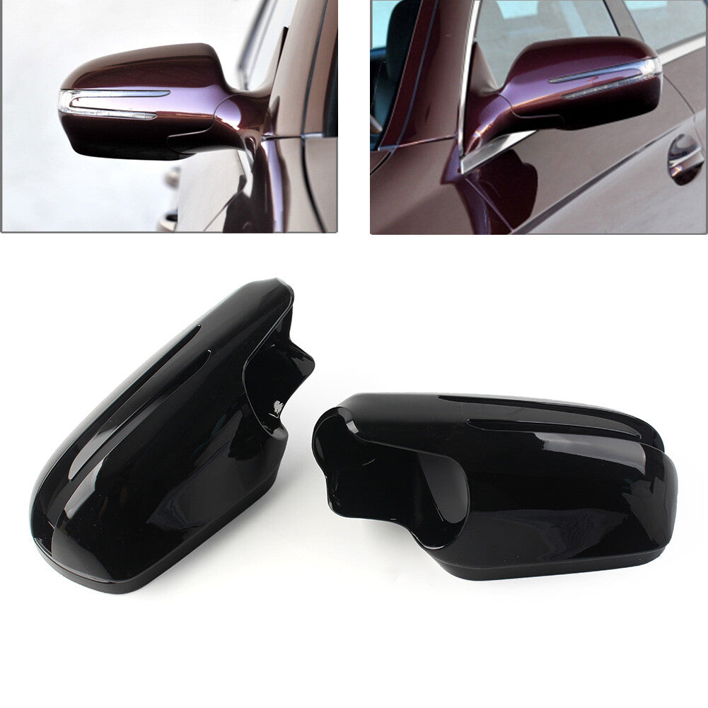 1 Pair Rear View Mirror Cover for Mercedes-Benz E-Coupe CLS CLC SL SLK Class