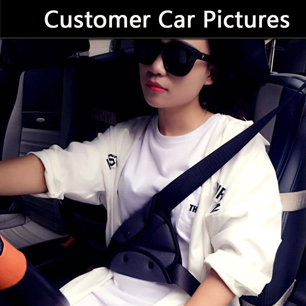 Universal Car Safe for Seat Belt Cover Soft Adjustable Triangle Safety for Seat Belt Pad
