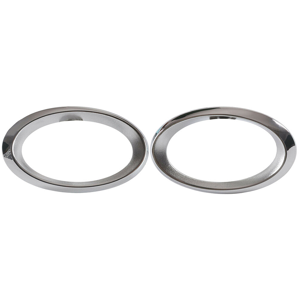 Fits 2007-2009 for Mercedes W211 E320 E350 E550 Pair Chrome Fog Light Trim Bezel