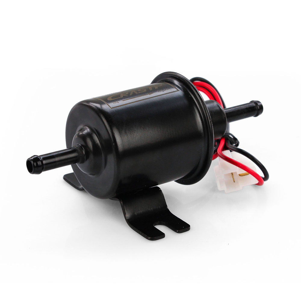 HEP-02A Black 12V Electric Upgraded Fuel Pump High Pressure Bolt Wire Petrol Q