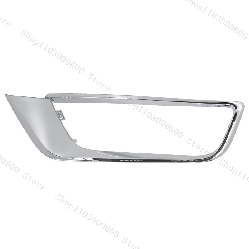 for Lincoln Nautilus 2019-2021 Car Front Bumper Fog Light Lamp Trim Chrome Cover