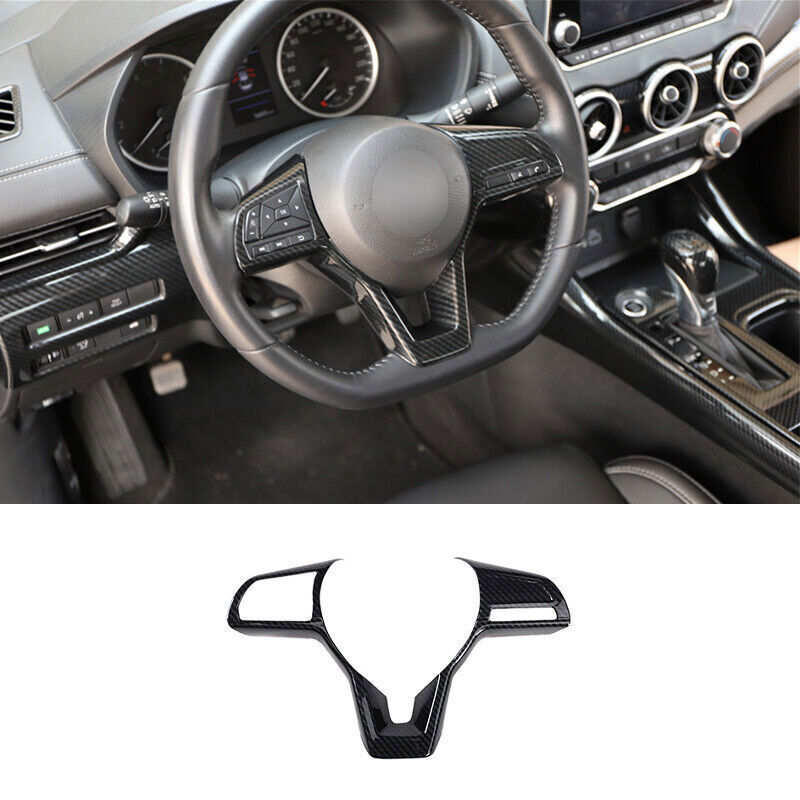 Carbon Color Inner Door Handle Bowl Cover Trims For Outlander 2022-23 v