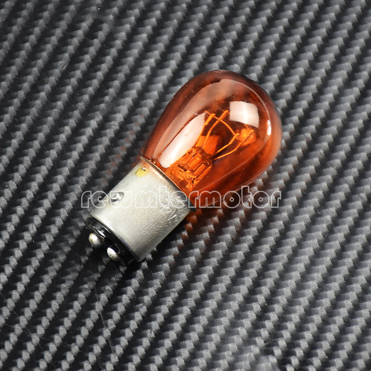 4x Turn Signals Light Red Lens Cover +Bulb Fit for Harley Dyna Softail Sportster Q